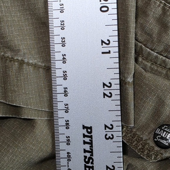 Eddie Bauer Hiking Jacket Women's Tan Brown Lightweight Full Zip Hooded Size PL - Picture 12 of 12